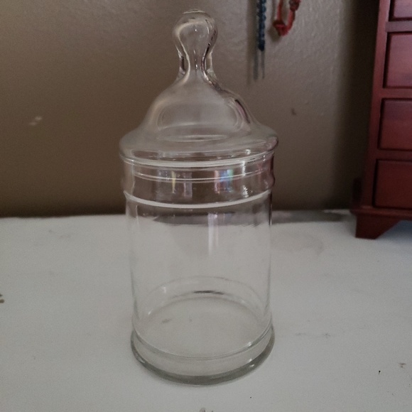 Kitchen Glass Candy Jar With Domed Lid Poshmark